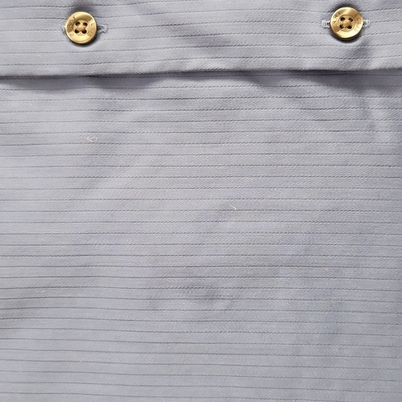 PERRY Ellis Portfolio Blue Striped Button-Up Shirt - Picture 6 of 6